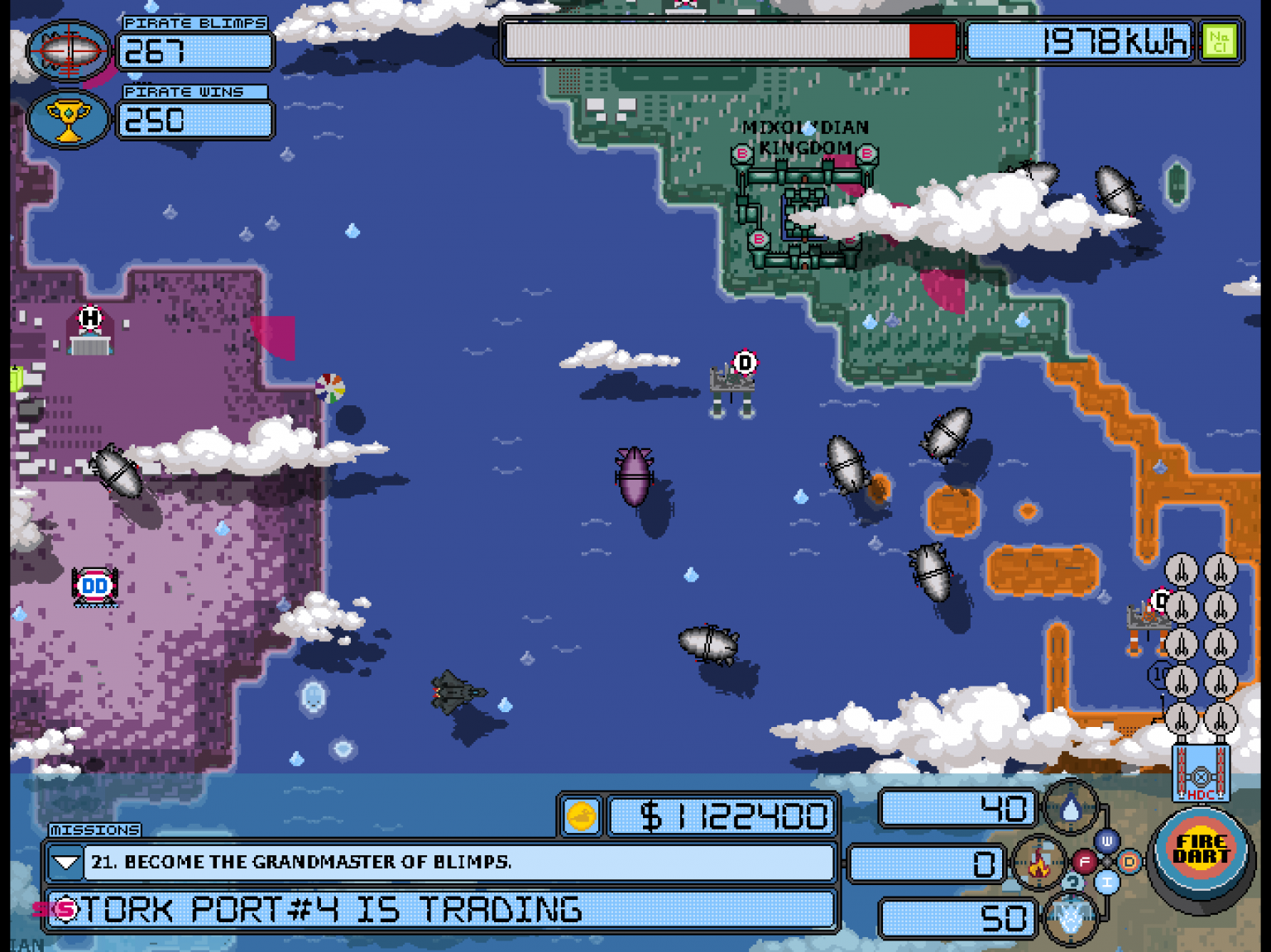 Video Game Blimp Javascript BLIMPS – Throwback Adventure RPG